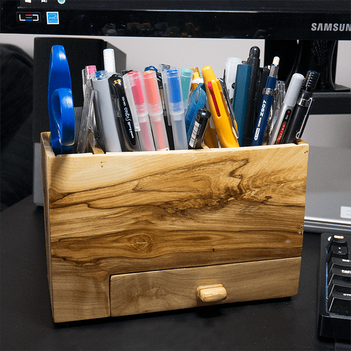 Black Beard Woodworking - Desk Top Storage
